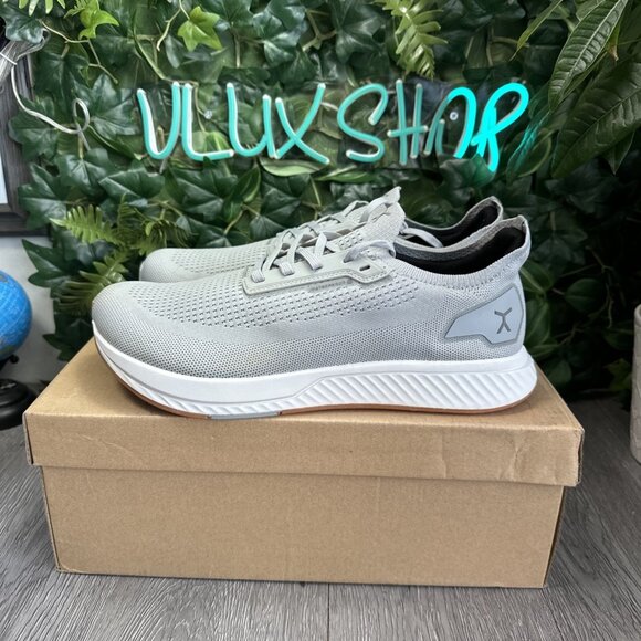 Flux Adapt Run Waterproof Lunar Gray Men 11.5 Athletic Walking Knit Shoe main image 4